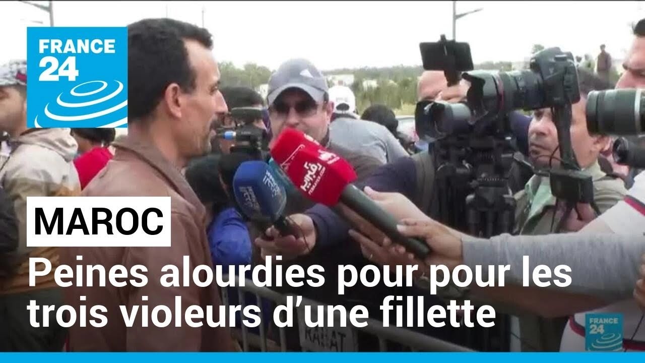 Viols à répétition d'une fillette au Maroc : peines alourdies en appel pour les trois accusés