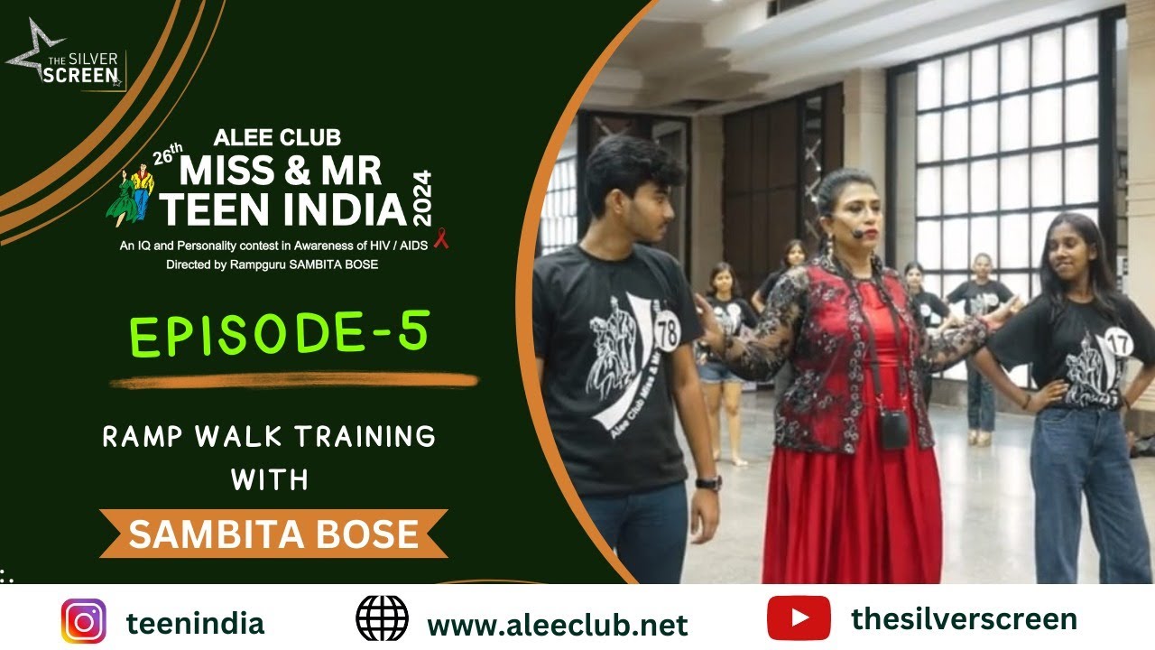 Alee Club Miss & Mr Teen India 2024 | Episode 5 | Ramp Walk Training With Lots of Fun | Sambita Bose