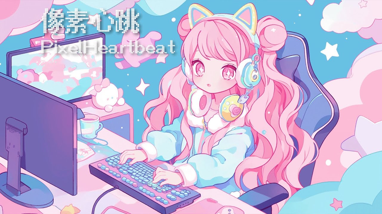 【Free GameBGM】Kawaii Future Bass🎵Pixel Heartbeat