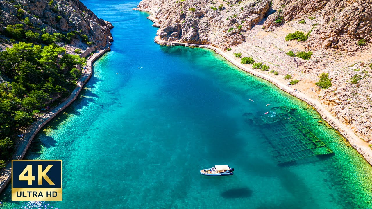 Zavratnica Croatia 🇭🇷 4K Sunken Shipwreck Walking tour