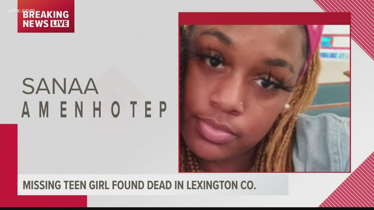 Missing South Carolina teen Sanaa Amenhotep murdered
