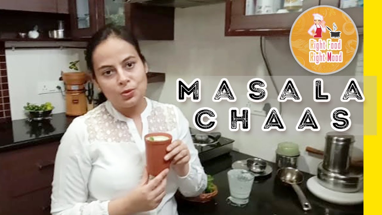 Dhungaar (smoky) Masala Tadka chaas/गर्मियों के लिए धुगांर वाली मसाला चाछ/Summer cooler mint drink