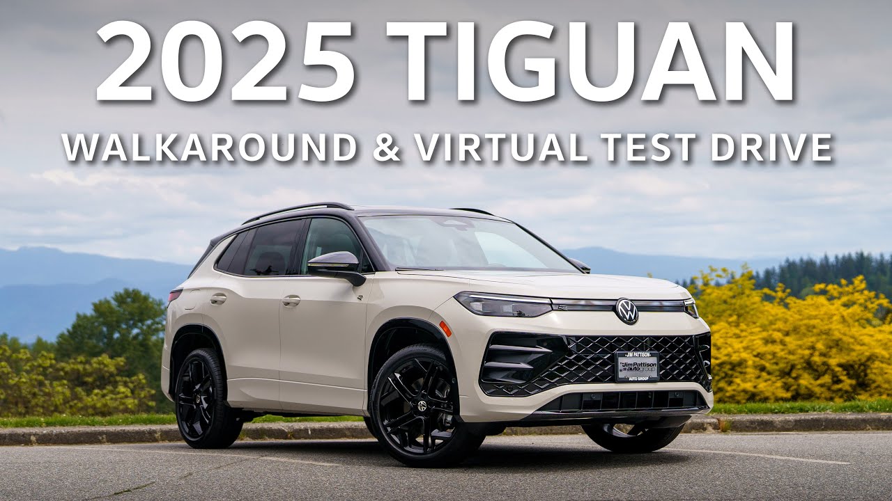 2025 Volkswagen Tiguan Comfortline R-Line Walkaround and Virtual Test Drive