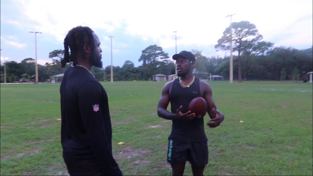 SECONDARY RELEASE SESSION WITH DIONTAE JOHNSON **THINGS GOT HEATED**