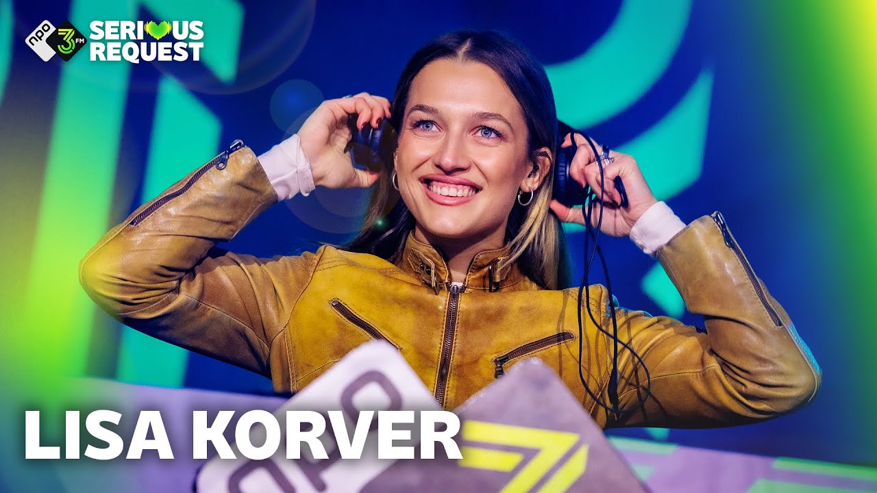Lisa Korver sluit dag vijf af met knallende live set | 3FM Serious Request 2025