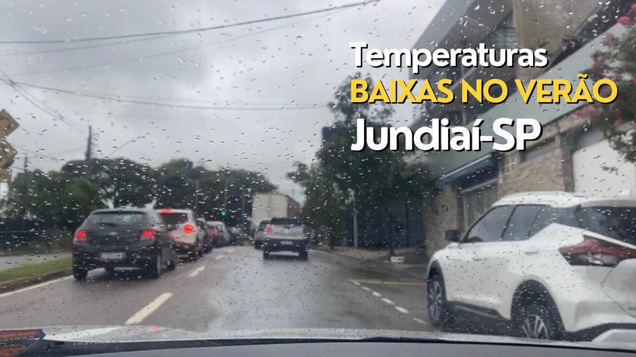 FRIO EM PLENO VERÃO | DIA NUBLADO EM JUNDIAÍ EM JANEIRO
