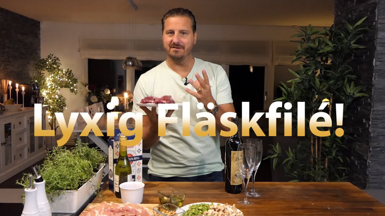 Fläskfilé på iberico med risotto. Overkligt bra