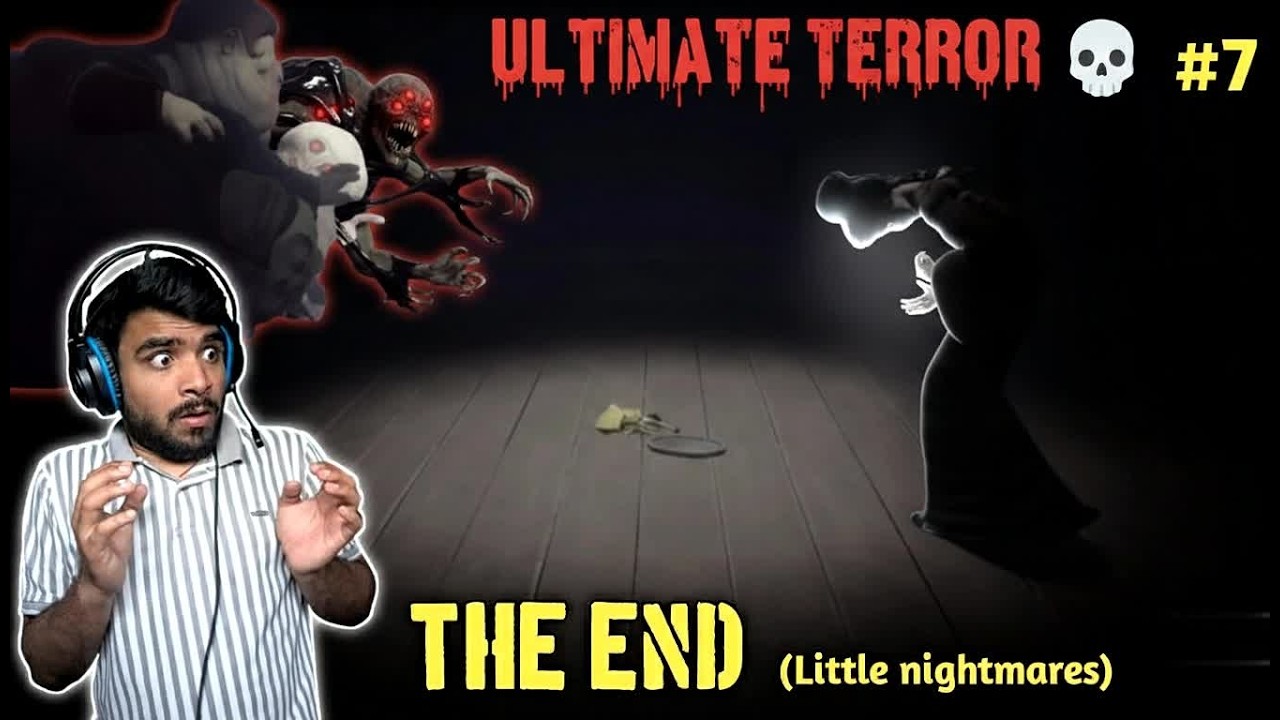 ULTIMATE TERROR! 💀 Confronting The Final Boss THE END (Little Nightmares #7), #Horrorgame #trending