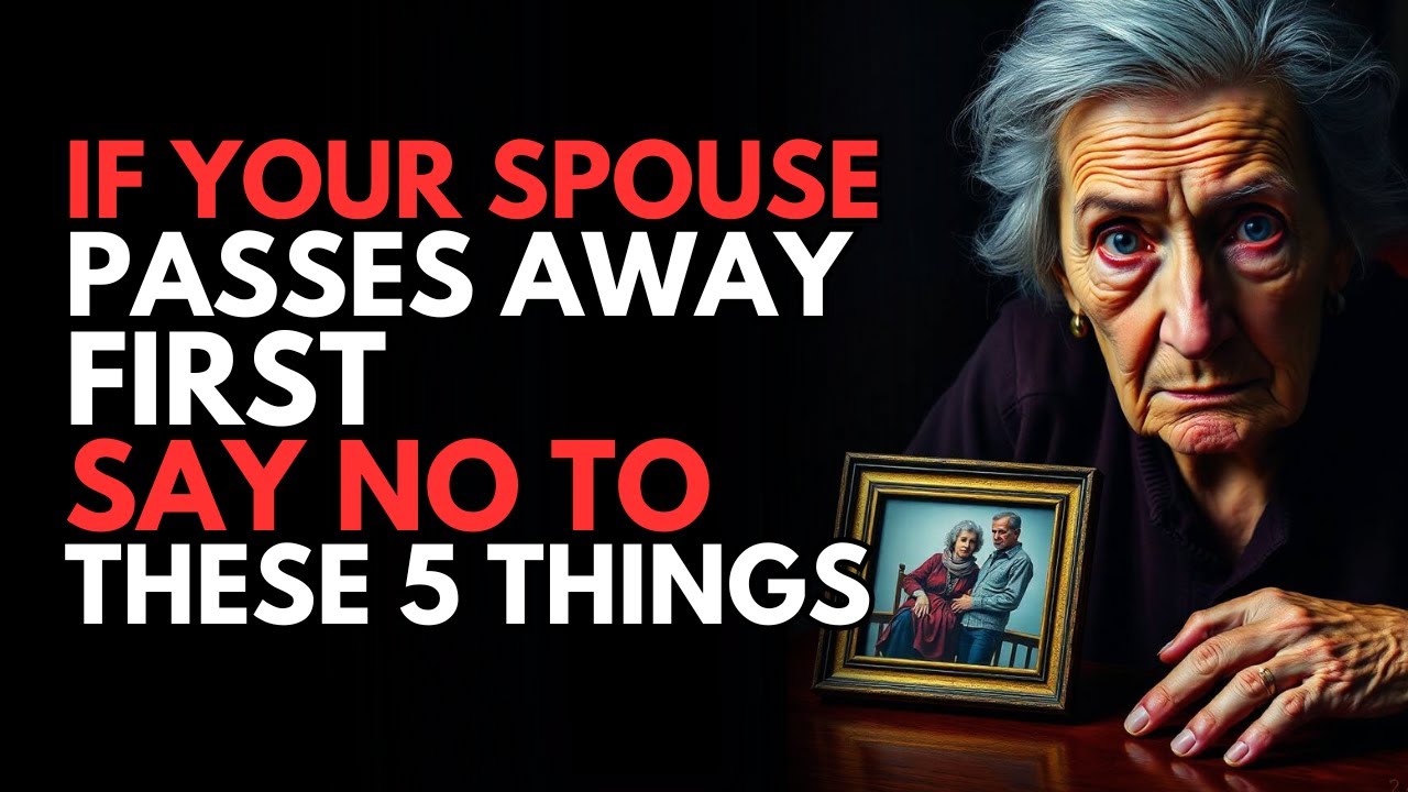 If Your Partner Passes Away Before You, Never Say YES to These 5 Costly Mistakes | Stoicism