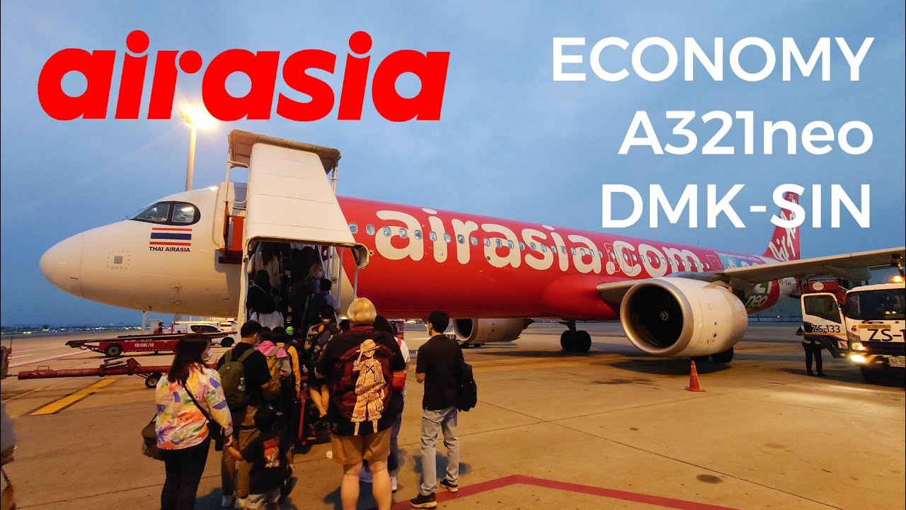 TRIP REPORT | Thai AirAsia Airbus A321neo | Bangkok - Singapore | Economy Class