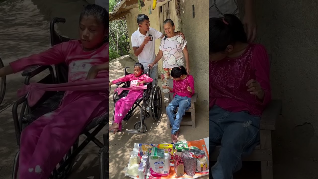 Abuela cuida a sus nietas especiales ♥️🫶🙏