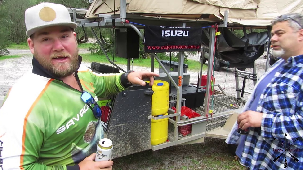Custom Camper Trailer Walkaround - Quad Bike Camper Trailer