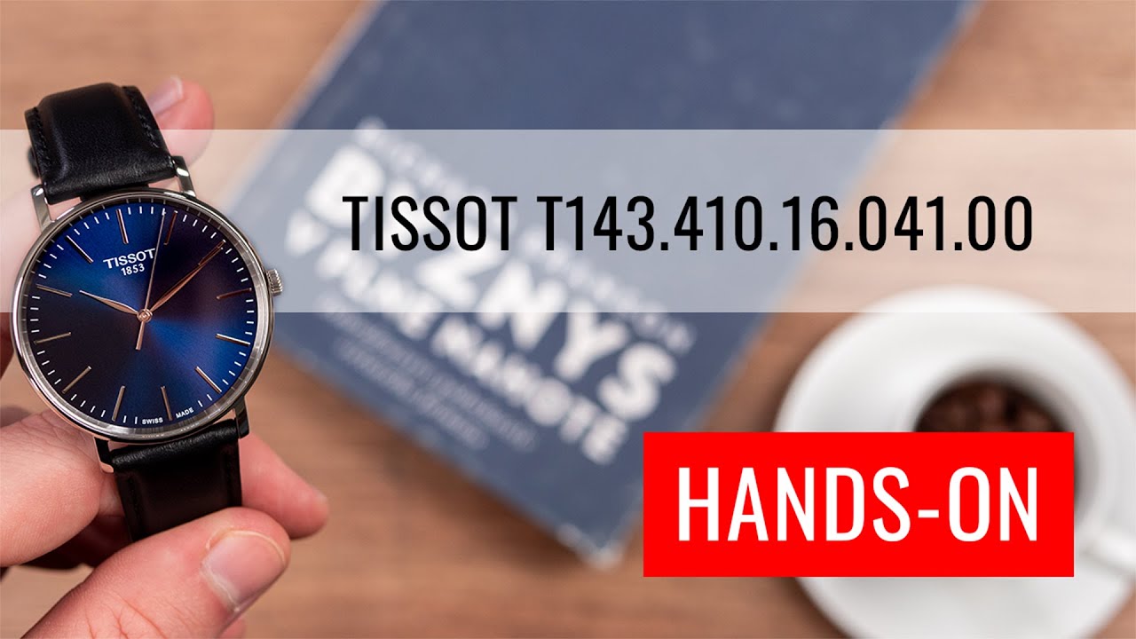 HANDS-ON: Tissot Everytime Quartz T143.410.16.041.00
