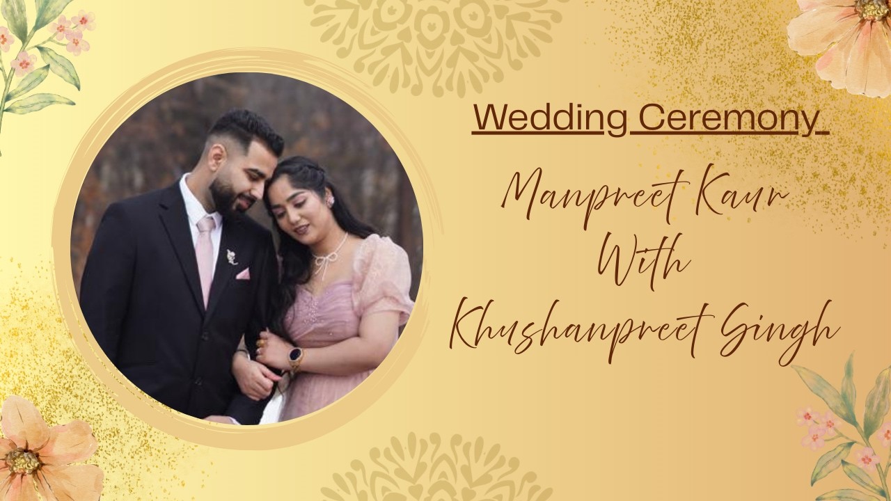 Wedding Ceremony || Manpreet Kaur With Khushanpreet Singh || Eagle Photography Mob: 97797-60509.