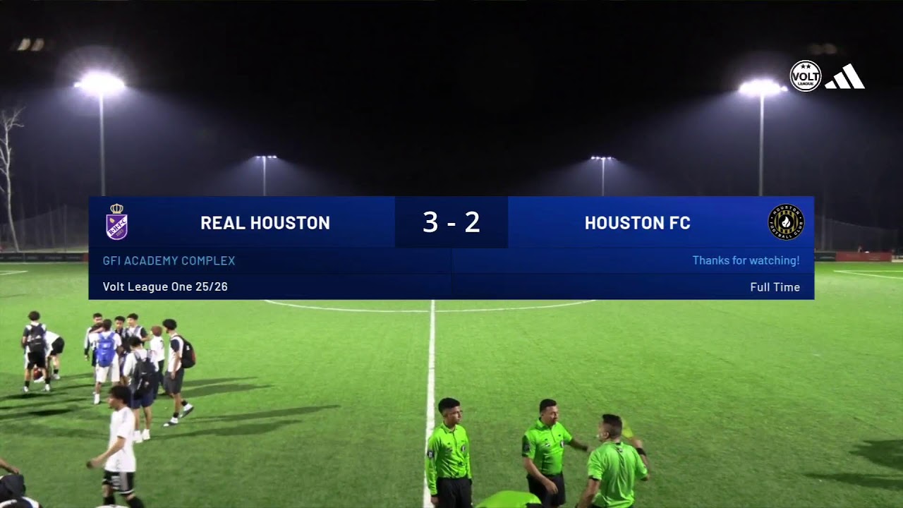 Lightning Elite FC v North Houston FC - 2026 Volt League Plus