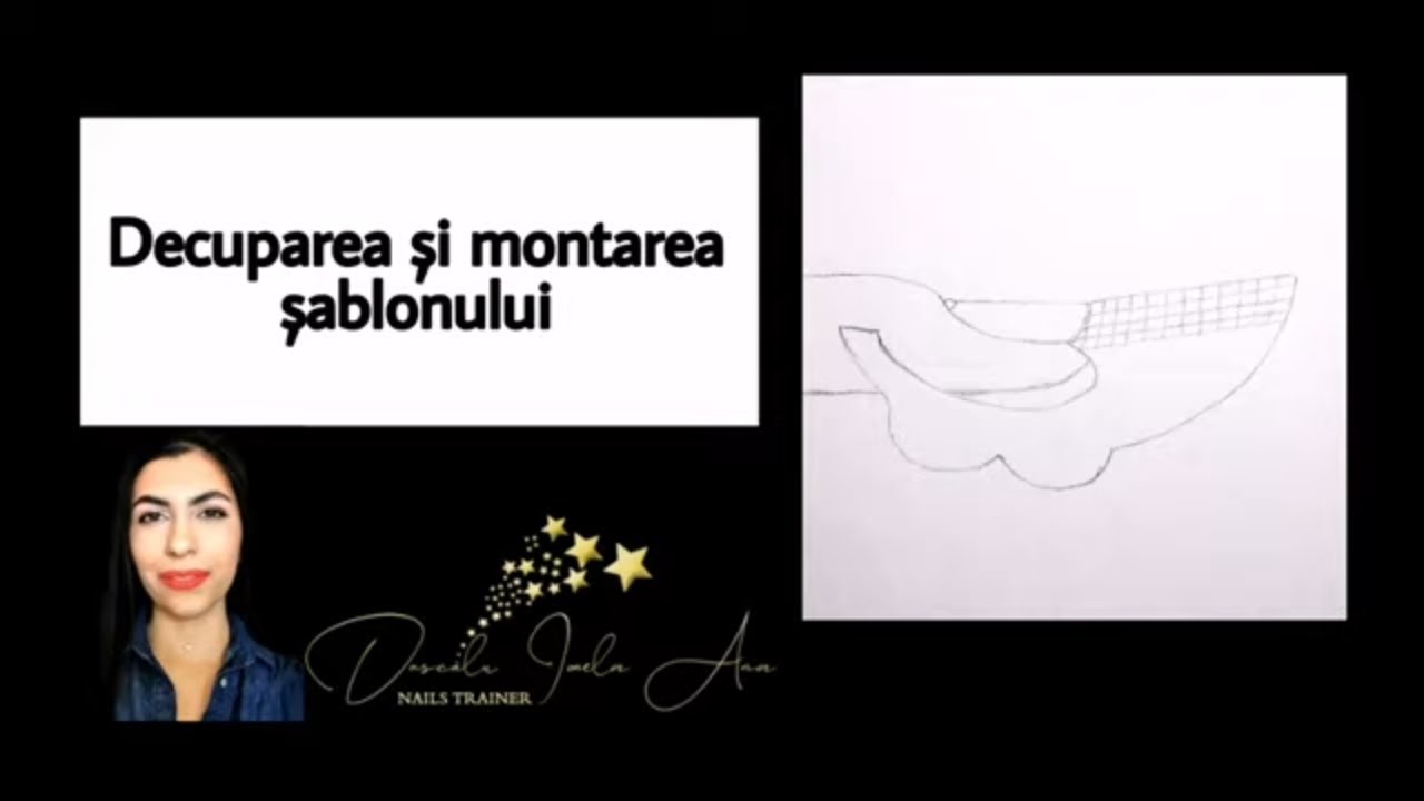 Decuparea si motarea sablonului pentru constructie pe sablon