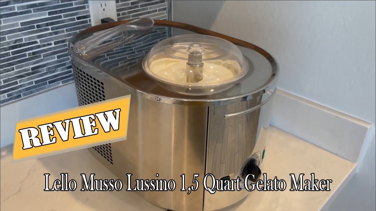 Lello 4080 Musso Lussino 1.5-Quart Gelato Maker Review - Is It Worth It?