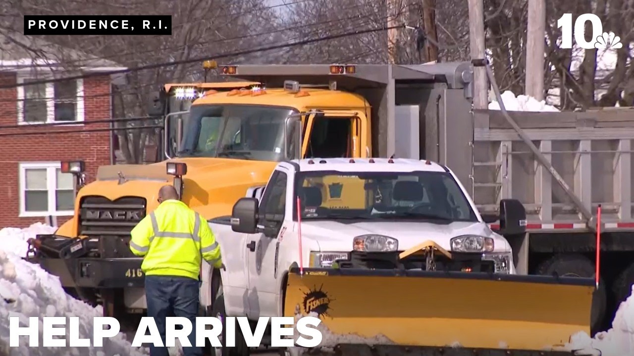 Reinforcements arrive in Rhode Island from out-of-state neighbors across the East Coast