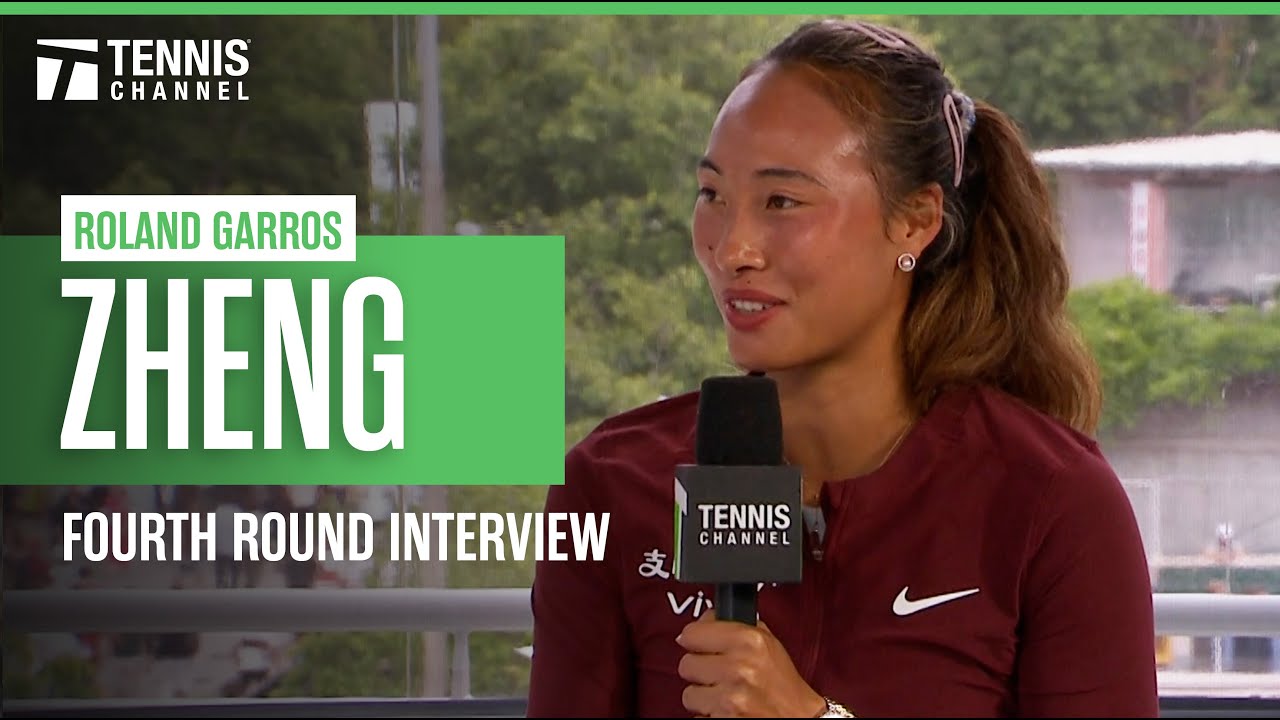 Qinwen Zheng on Facing Sabalenka Again in the QF | Roland Garros 2025