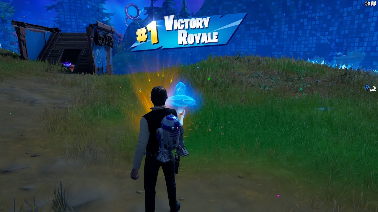 *NEW* HAN SOLO SKIN IN FORTNITE GAMEPLAY!! R2-D2 OP BACK BLING?#EpicPartner