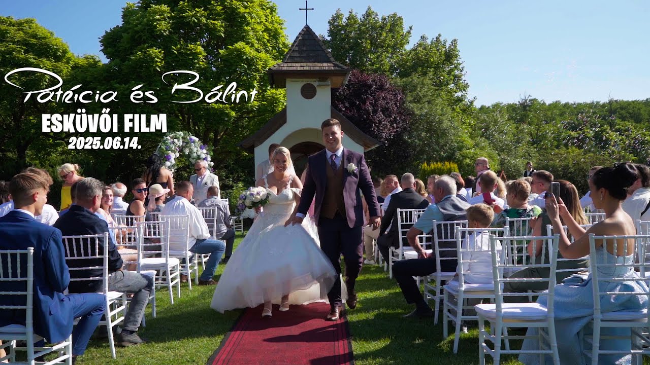 Patrícia és Bálint ESKÜVŐI FILM | DOMONYVÖLGY - LÁZÁR LOVASPARK 2025 | Divideo Wedding Films