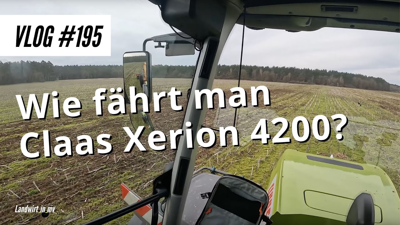 Влог #195 Как водить Claas Xerion 4200?