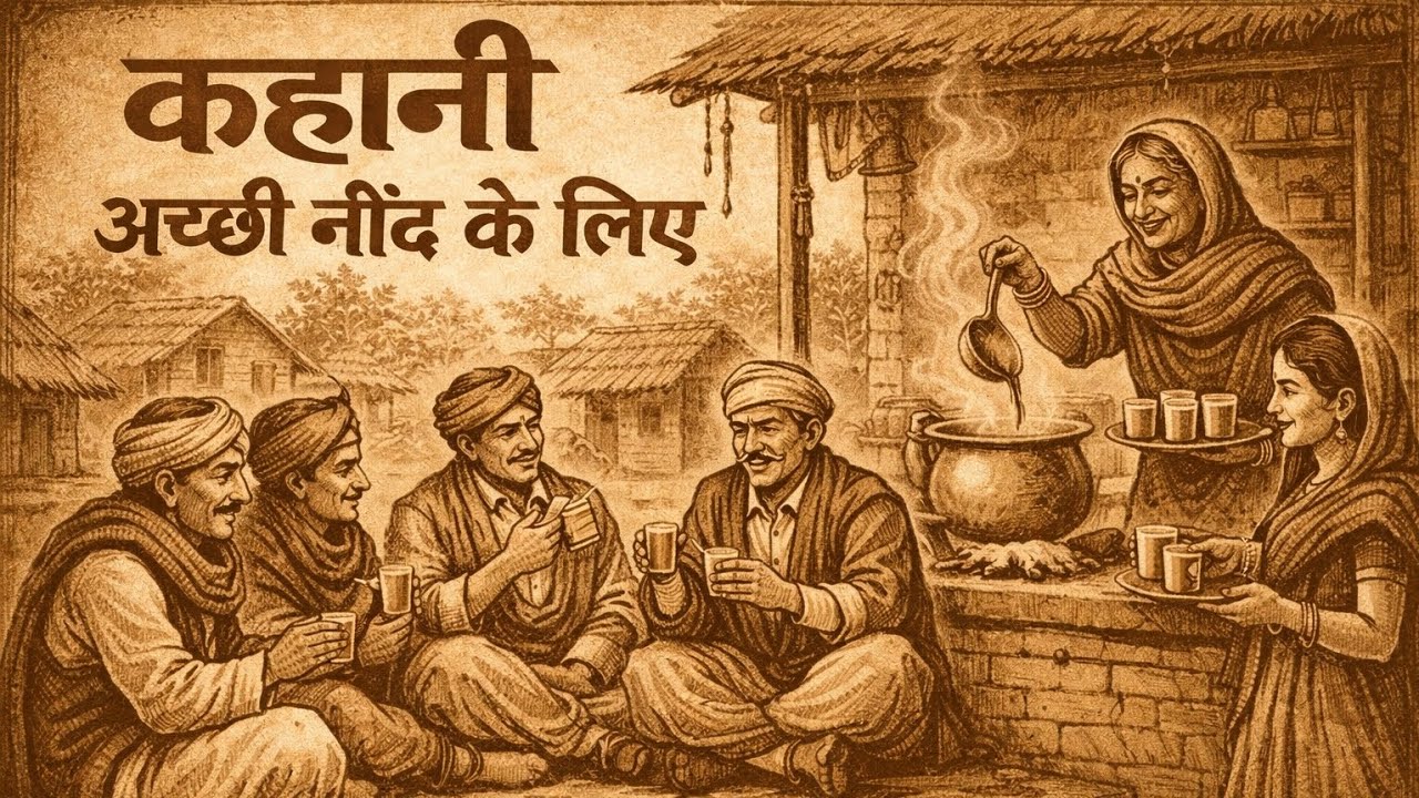 गरीबी में शाम की सुकून भरी रातें | कहानी अच्छी नींद के लिए | hindi kahani Bedtime story 