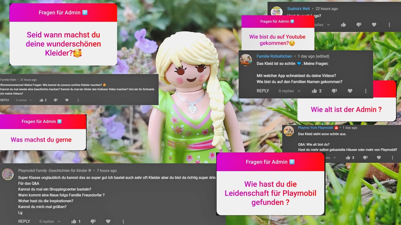 Playmobil Fragen Beantworten Q & A  #2 Familie Freundorfer/ Pimp my playmobil PLAYMOBIL Film Deutsch