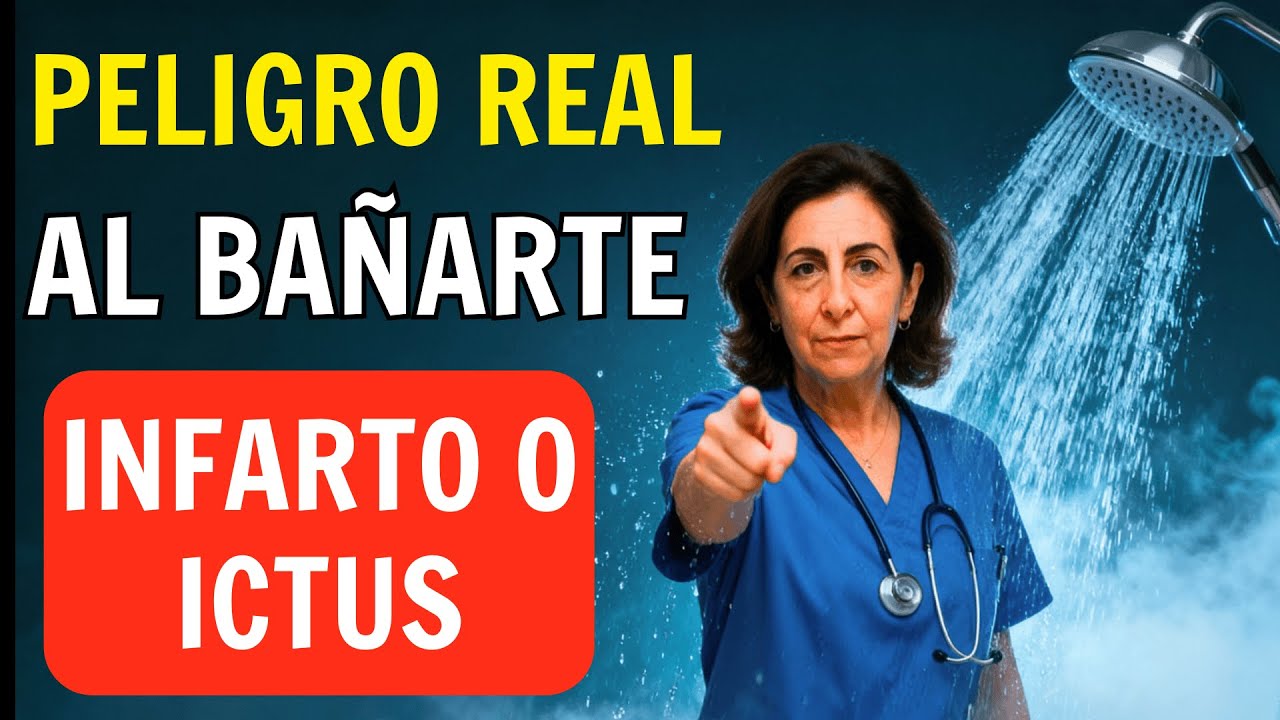 Advertencia: Estos Hábitos al Bañarte Aumentan el Riesgo de Infarto y Ictus (El 80% Son Evitables)