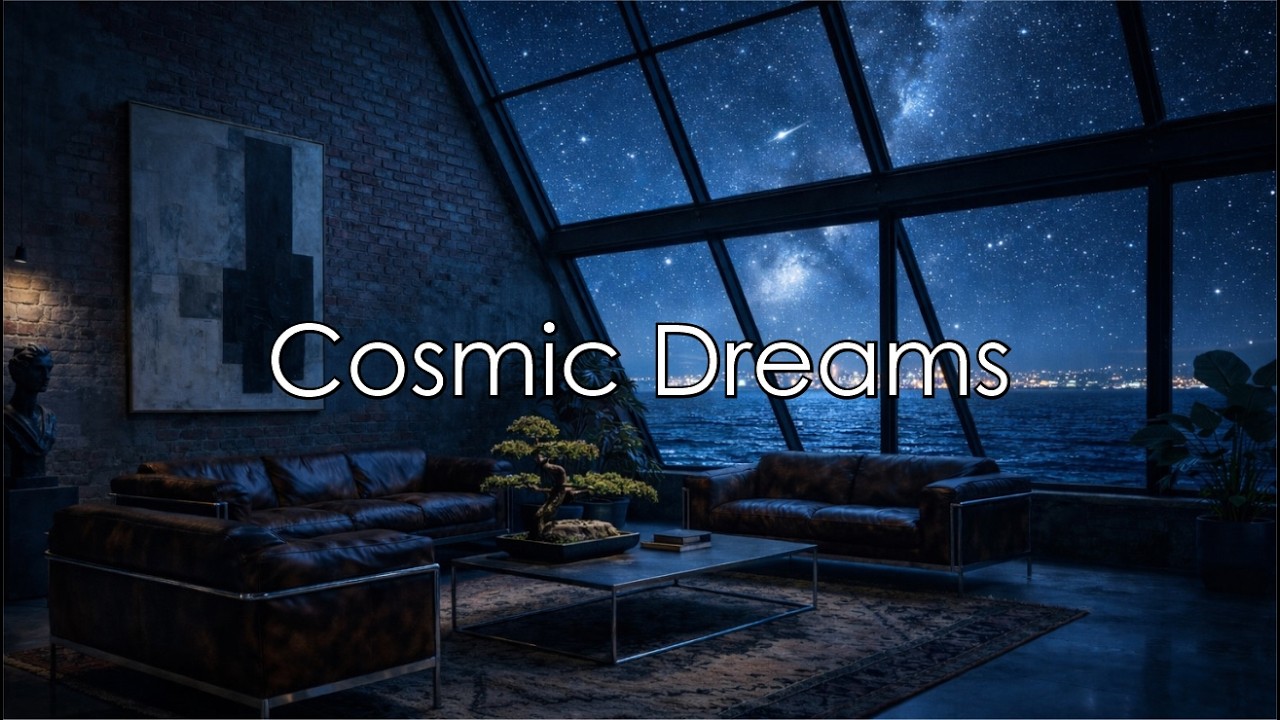 Midnight at a Peaceful Loft | Chill Beats for Insomnia | Ambient • Chill • Deep Focus