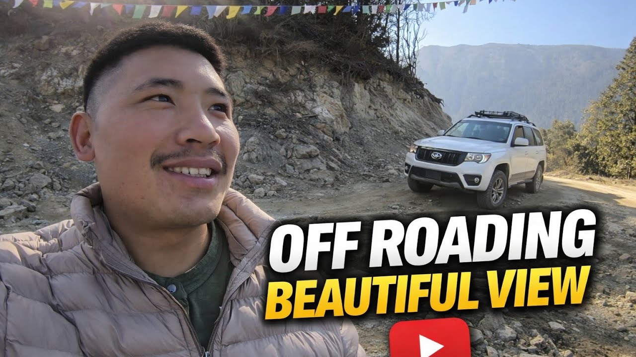 Jang and luguthang road beautiful view 🥰