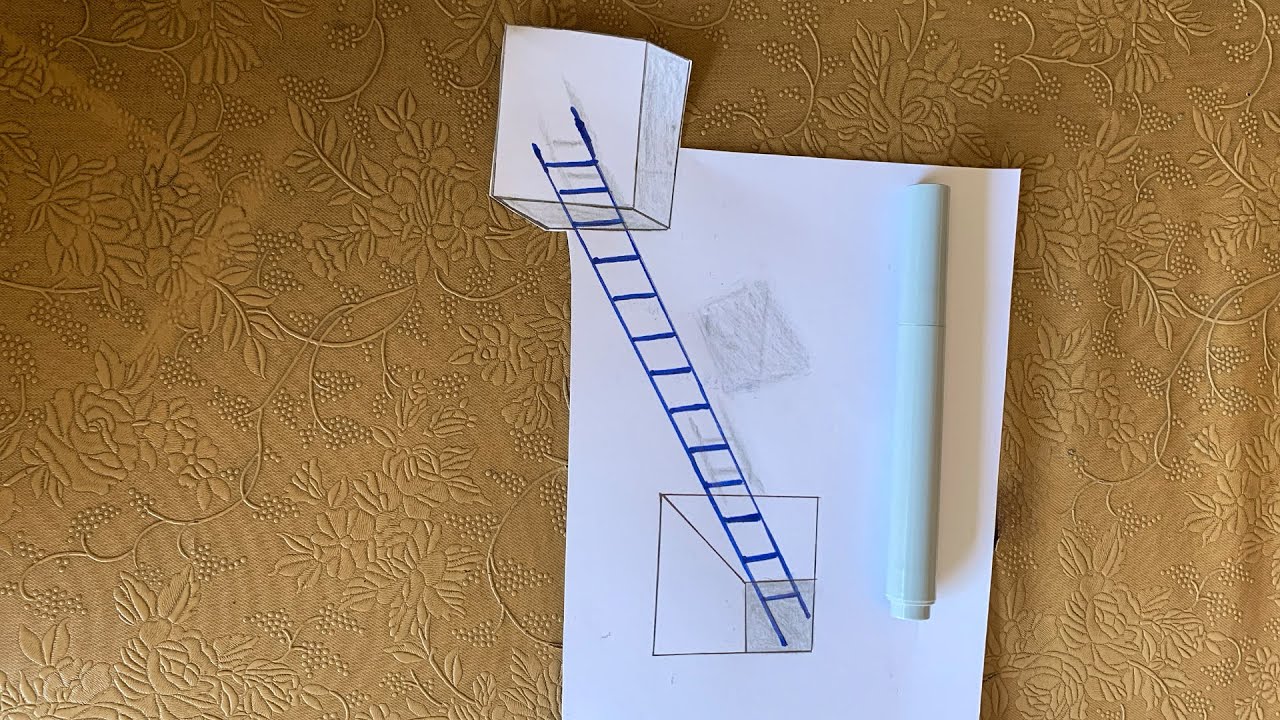 Beyond Basic Doodles The Simple Formula for Awe Inspiring 3D Stairs