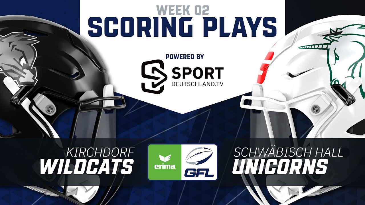 Kichdorf Wildcats vs. Schwäbisch Hall Unicorns | Highlights - ERIMA GFL, 2. Spieltag | SDTV Football