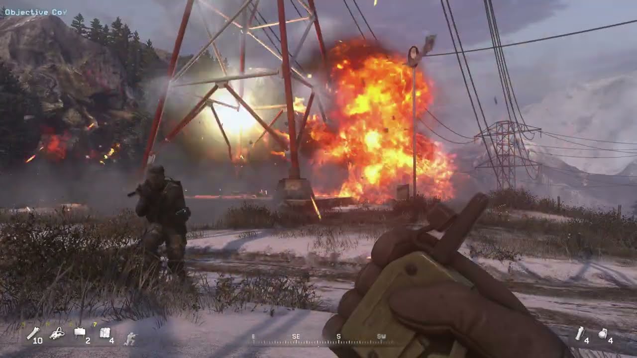 Call Of Duty Modern Warfare Remastered - MISSILE LAUNCH #08