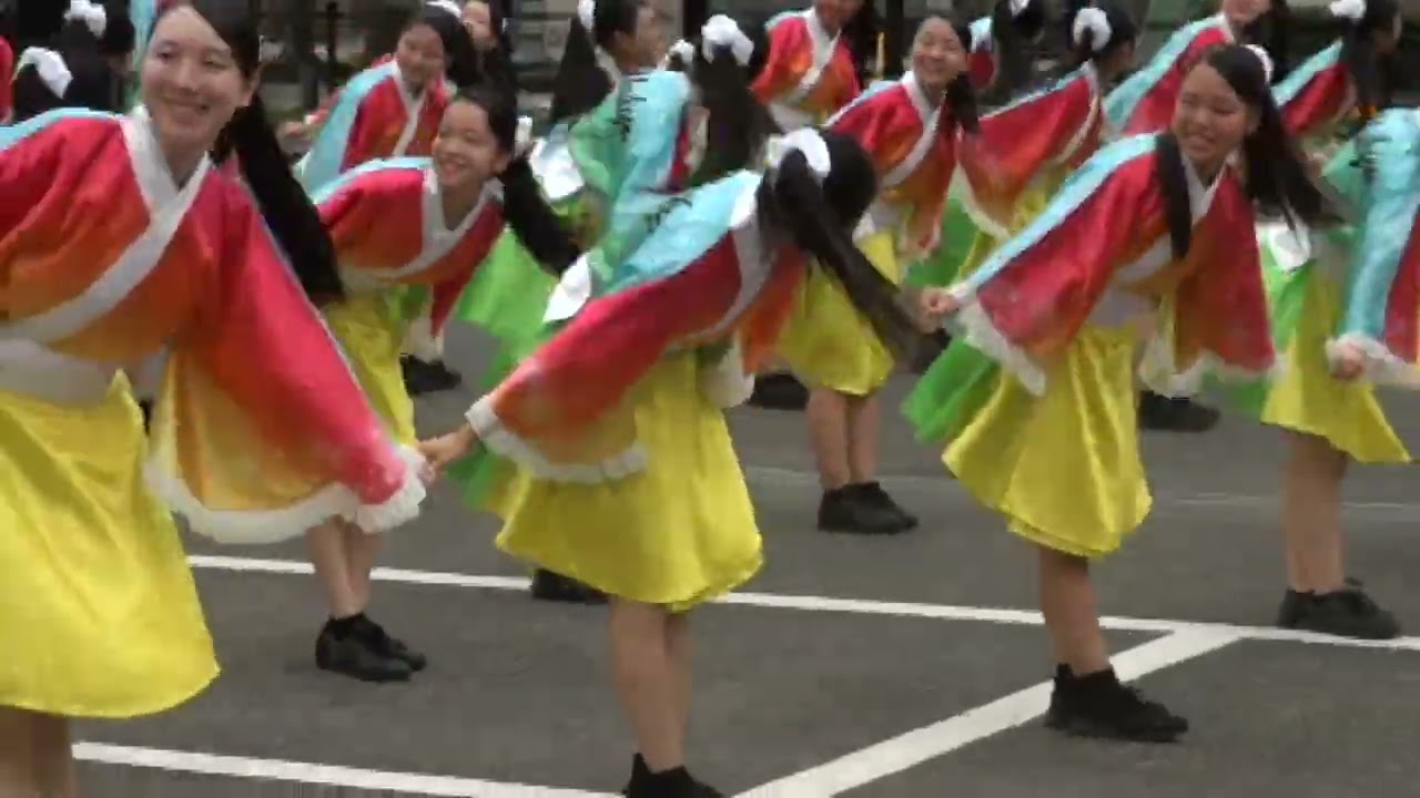 中京高校 保育class『love kids』 第２８回安濃津よさこい 津駅前会場　２日目