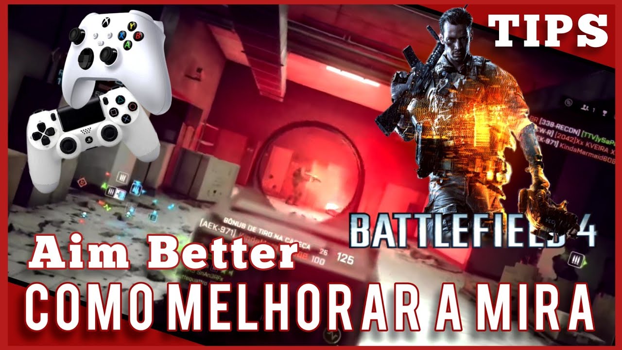 Dicas Battlefield 4: Como Melhorar Mira (Controle)