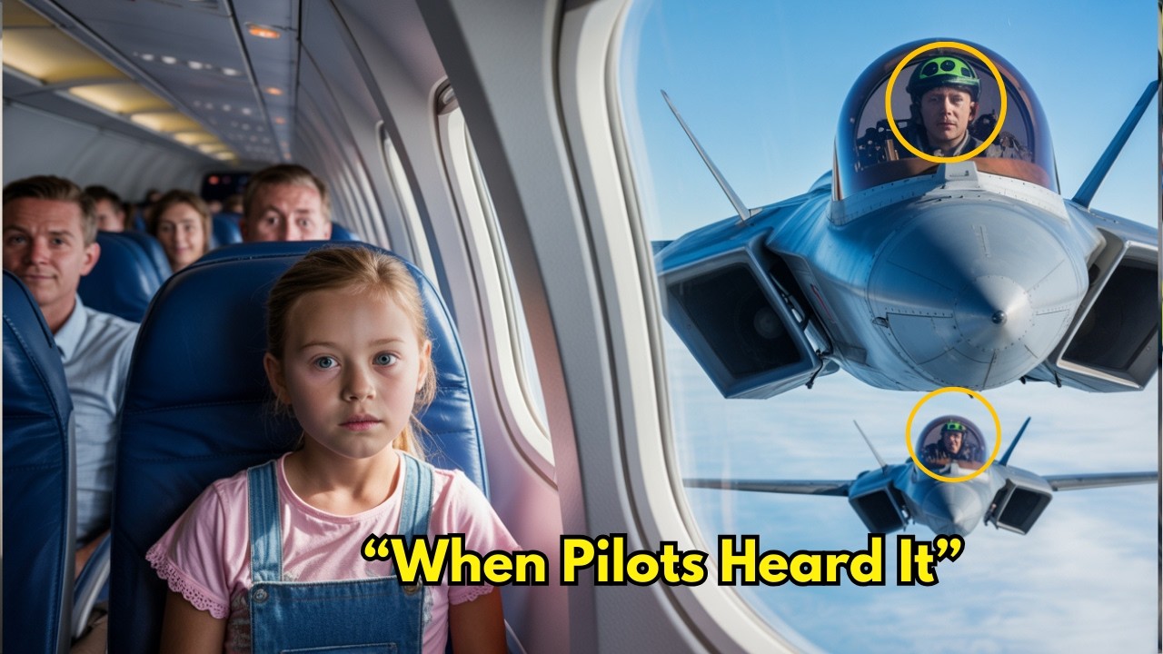 She Was Just a Kid in Seat 17A — Until the F-22 Pilots Heard the Name ‘Falcon’