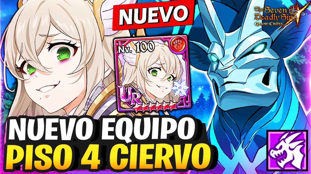 🔥 PISO 4 CIERVO CON MEGELDA ROJA! 🔥 GUÍA FASE 1, 2, 3 y 4! 🔥 - 7ds Grand Cross
