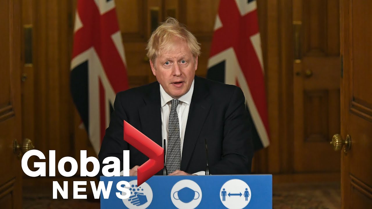 Coronavirus: UK PM Boris Johnson details new England lockdown measures