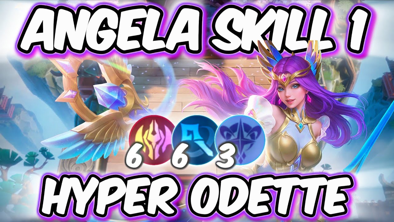 ANGELA 1 ODETTE IMMORTAL MAGE ASTRO | MOBILE LEGENDS - MAGIC CHESS