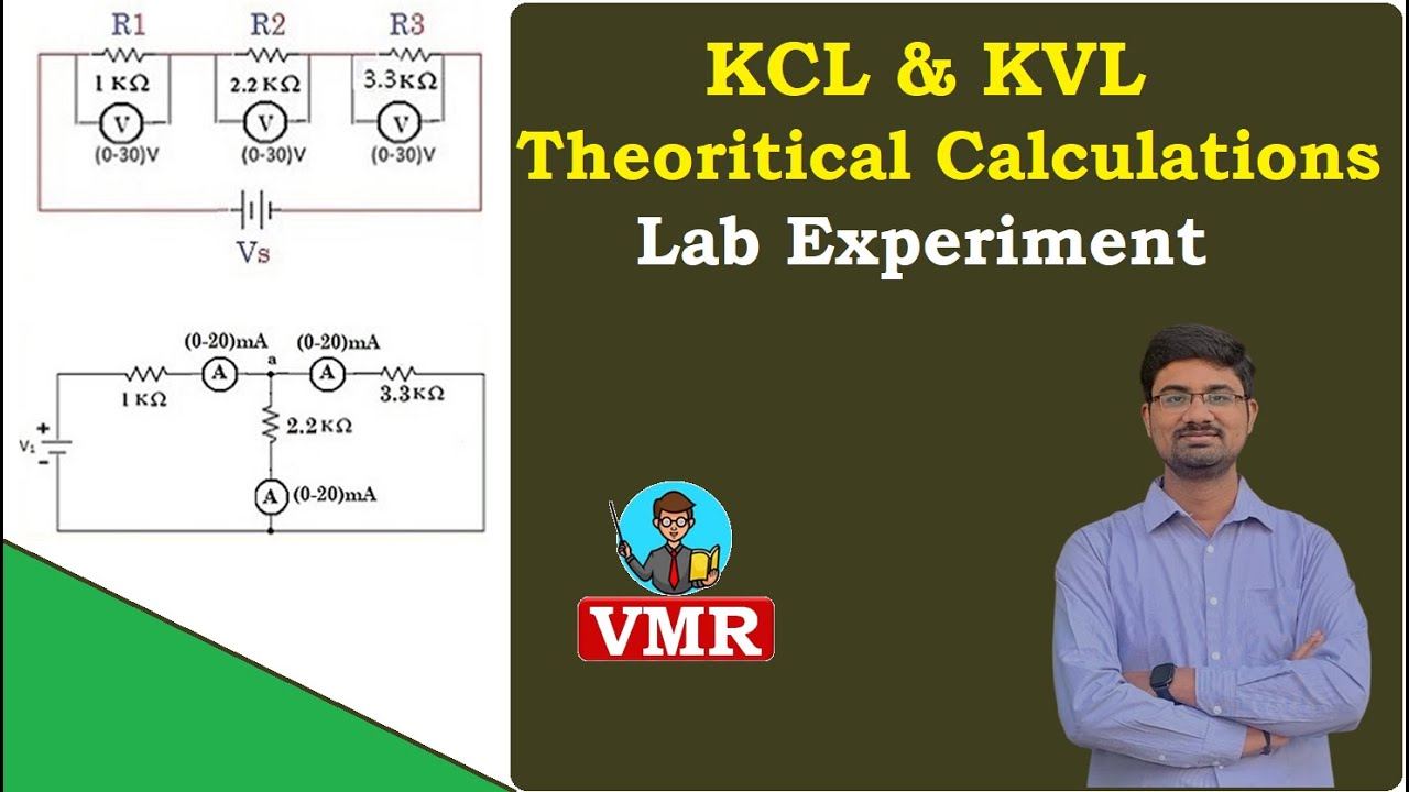 3. KVL, KCL Лабораторные эксперименты Теоретические расчеты | BEE | Лаборатория BEEE | ​​JNTU | А...