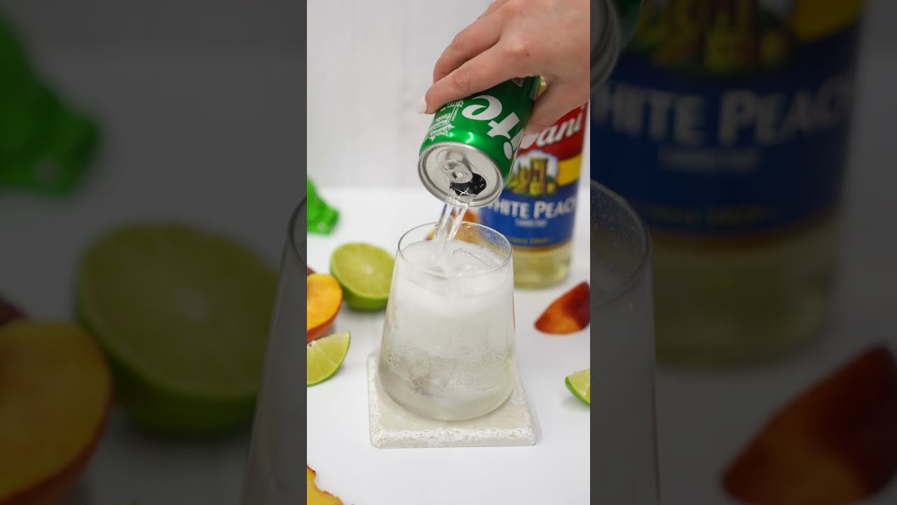 White Peach Dirty Soda Recipe