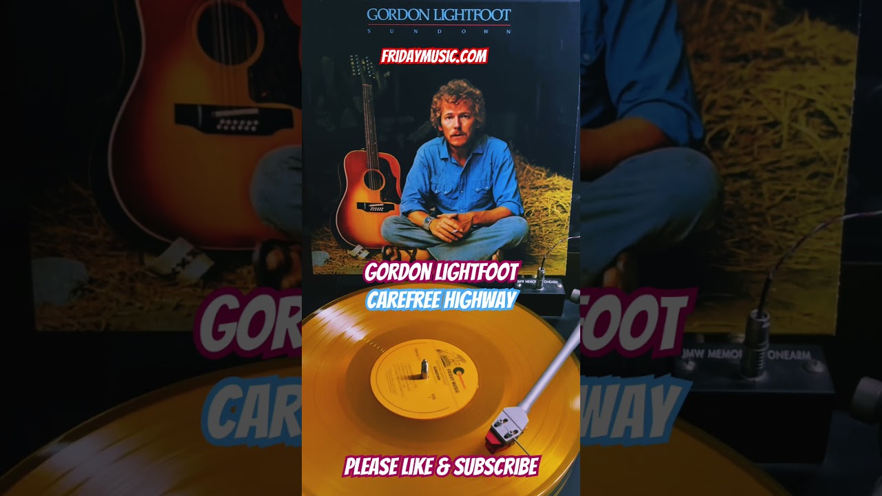GORDON LIGHTFOOT Carefree Highway New Gold Vinyl 