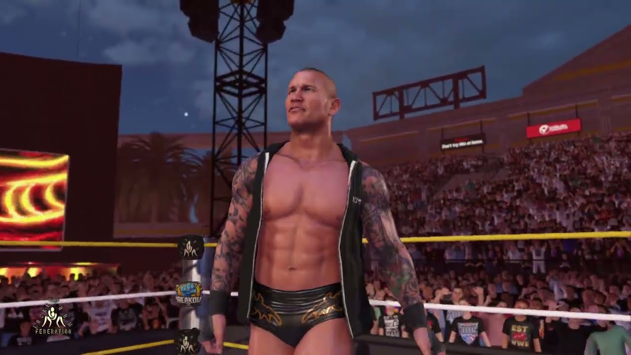 WWE 2K24 BREAKOUT 2| Randy Orton vs Triple H(King of Kings)