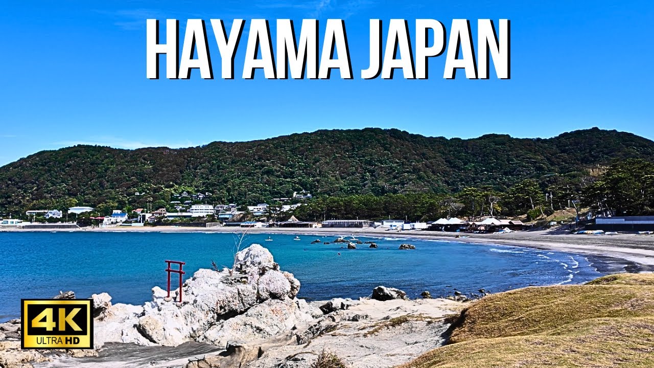 SHONAN JAPAN 4K WALKING TOUR - Zushi & Hayama Coastal Route [4K HDR]
