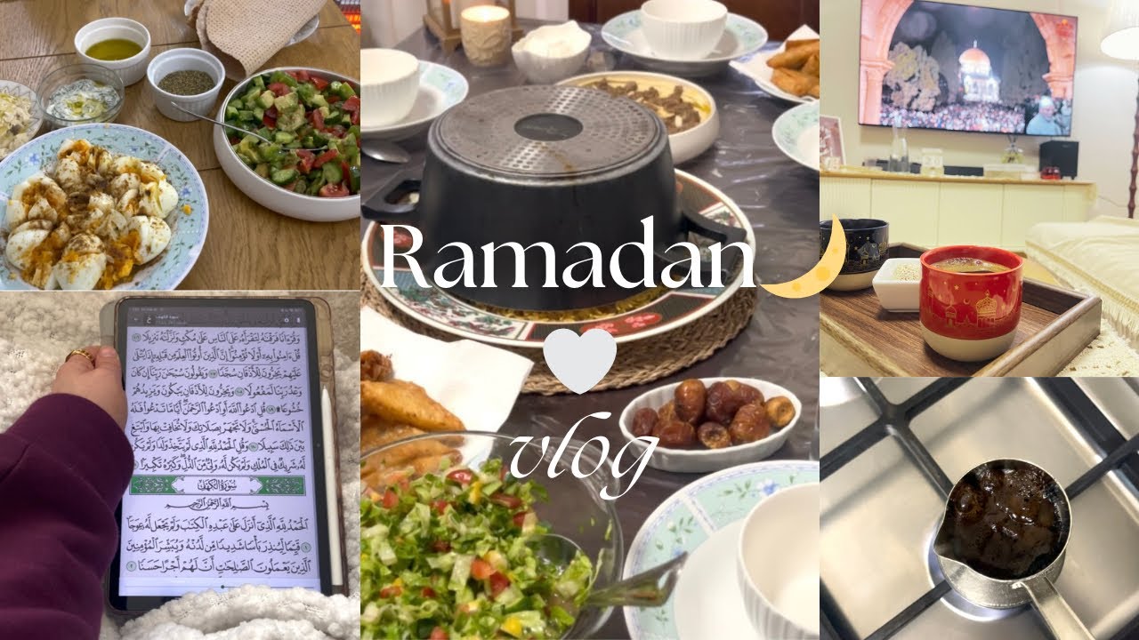 روتين أول جمعة في رمضان من الفطور للسحور🌙