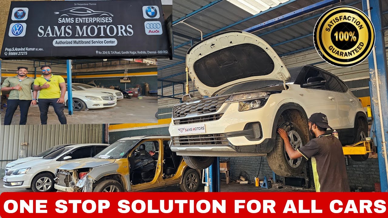 SAMS MOTORS REDHILLS CHENNAI | PAINTING, RESTORATION, SERVICE, SPARES & SALES | ARK DIARIES