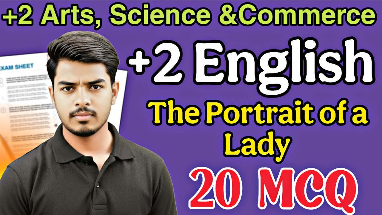 +2 2nd Year English 🔥 The Portrait of a Lady | Top 20 MCQ | Board Exam 2026 #chseodisha