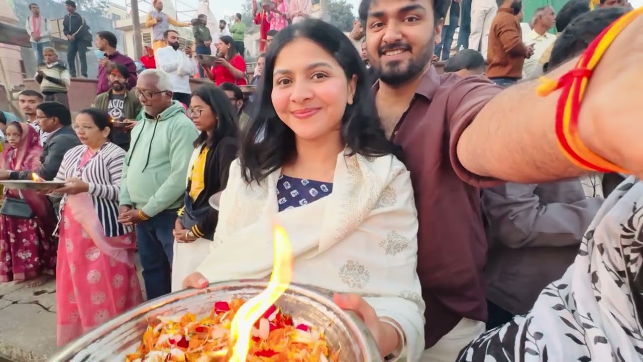 An evening at UJJAIN MAHAKALESHWAR Ganga Aarti 😇🔱