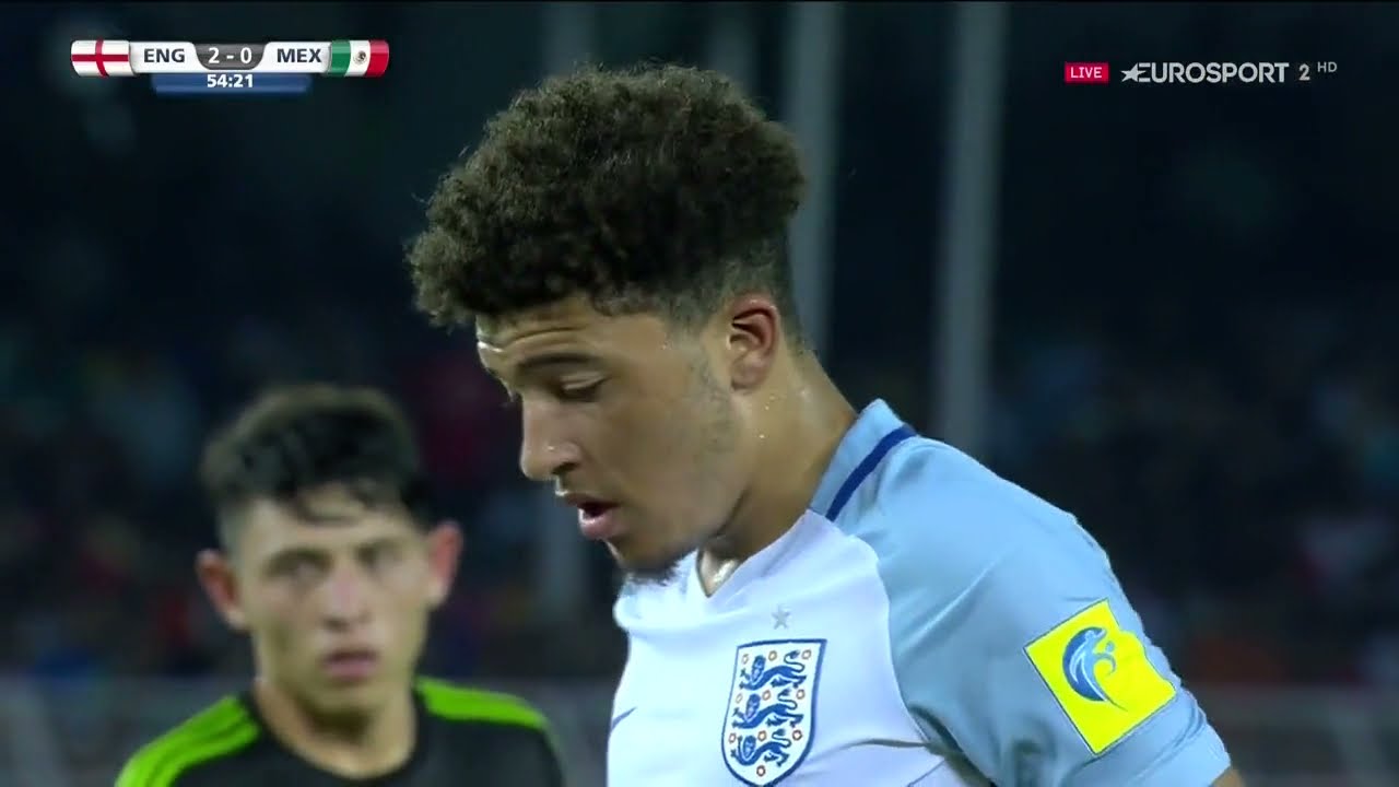 Jadon Sancho vs Mexico U17 World Cup (11/10/2017)